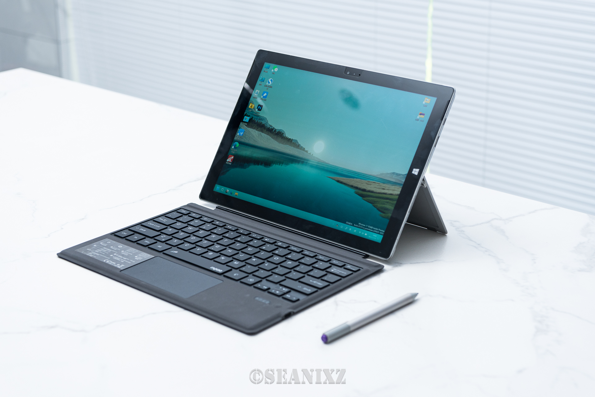 终于找到Surface3Pro键盘替代：雷柏XK200S蓝牙键盘